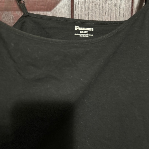 Black Bra Top Tank - Picture 2 of 2